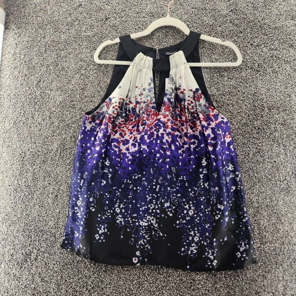 Kenneth Cole Medium NWT multicolor sleeveless blouse - Picture 1 of 7